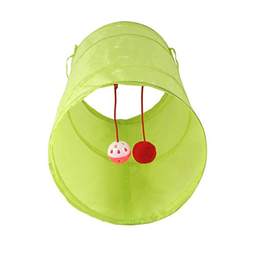 Katzentunnel-Spielzeug – Katze interaktives Tunnel-Spielzeug, zusammenklappbarer Schlauch mit Spielball für Indoor-Katzen, langlebiges Haustierzubehör für Kaninchen, Welpen, Kätzchen Katzentunnel-Spielzeug – Katze interaktives Tunnel-Spielzeug, zusammenklappbarer Schlauch mit Spielball für Indoor-Katzen, langlebiges Haustierzubehör für Kaninchen, Welpen, Kätzchen von VENTDOUCE