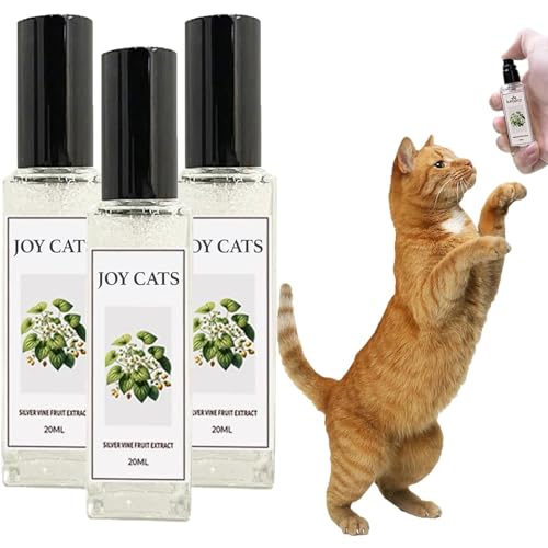 VERBANA Herbal Cat Joy Spray, Celery Pets Catnip Spray, Celery Pets Herbal Cat Joy, Kitty Joy Spray, Kitty Joy Herbal Spray, Herbal Cat Joy Matatabi, Herbal Cat Joy (3 Pcs) von VERBANA