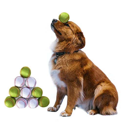VERCART 10er-Pack Hundeball Unzerstörbar, Hundespielzeug, Hundespielzeug Ball Hundespielzeug Intelligenz, Hundespielball für Große & Kleine Hunde… von VERCART