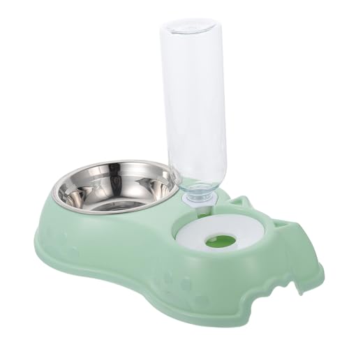 VERDANVERSE 1 Satz Futterautomat mehrere Haustier Schüssel Futterspender Hundefutter katzenfutter Pet Feeder Bowl Futternapf Katzenwasser und Lebensmittelschale Tierfutterschalen Plastik Grün VERDANVERSE 1 Satz Futterautomat mehrere Haustier Schüssel Futterspender Hundefutter katzenfutter Pet Feeder Bowl Futternapf Katzenwasser und Lebensmittelschale Tierfutterschalen Plastik Grün von VERDANVERSE