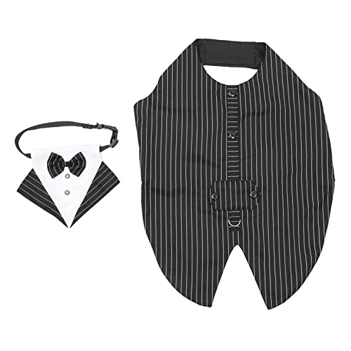 VERDANVERSE 1 Satz Haustieranzug nach Kleid UPS Outfits bunt mit Hundezubehör Hunde-Hochzeits-Smoking Hochzeitsanzug für Haustiere formelles Hunde-Smoking-Bandana Hundekostüm Polyester Schwarz VERDANVERSE 1 Satz Haustieranzug nach Kleid UPS Outfits bunt mit Hundezubehör Hunde-Hochzeits-Smoking Hochzeitsanzug für Haustiere formelles Hunde-Smoking-Bandana Hundekostüm Polyester Schwarz von VERDANVERSE