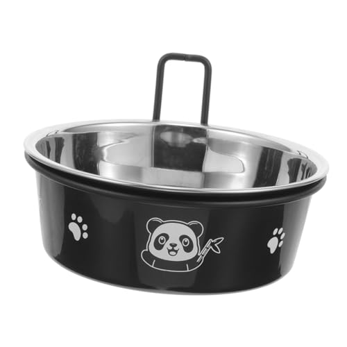 VERDANVERSE 1 Satz Haustiernapf klein Hundenäpfe Mittel Hundenapf Basisnapf für Hunde Katzenfutterschale entzückende Welpenschüssel Welpenwasserschale Rostfreier Stahl Black VERDANVERSE 1 Satz Haustiernapf klein Hundenäpfe Mittel Hundenapf Basisnapf für Hunde Katzenfutterschale entzückende Welpenschüssel Welpenwasserschale Rostfreier Stahl Black von VERDANVERSE