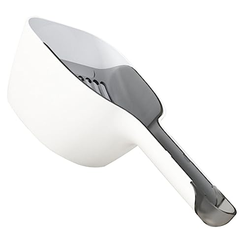 VERDANVERSE 1 Satz Katzenstreu-Schaufel-Set Pfote Schaufeln Für Katzenstreu Post Katzenschaufel Sichter Dampfbürste Für Katzen Multi Erde Katzenminze Automatisch Bausatz Plastik Grey von VERDANVERSE