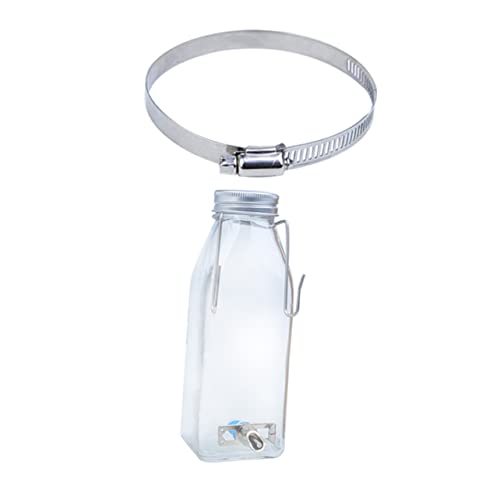 VERDANVERSE 1 Satz Kleintier Wasserflasche Auslaufsichere Tränke für Kaninchen und Hamster Installieren mit Stabilem Halterungsring für Gesunde und Haustiere VERDANVERSE 1 Satz Kleintier Wasserflasche Auslaufsichere Tränke für Kaninchen und Hamster Installieren mit Stabilem Halterungsring für Gesunde und Haustiere von VERDANVERSE