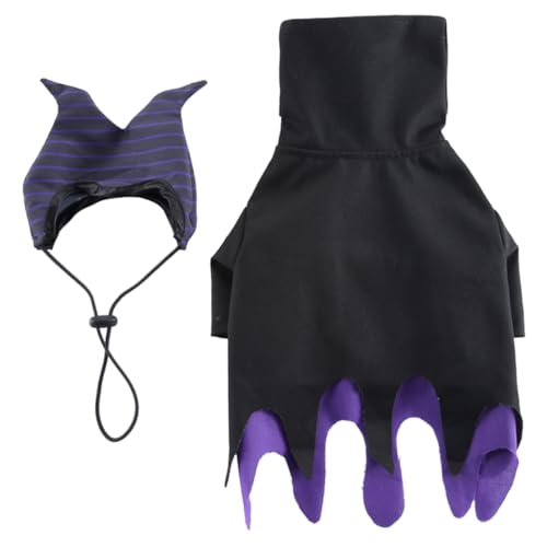 VERDANVERSE 1 Satz Lustige Hundekleidung Haustier-Halloween-flügel Outfit Für Hexenelemente Hundebekleidung Hundekostüme Halloweenkostüm Welpe Hunde-Halloween-kostüm Groß Fell Polyester VERDANVERSE 1 Satz Lustige Hundekleidung Haustier-Halloween-flügel Outfit Für Hexenelemente Hundebekleidung Hundekostüme Halloweenkostüm Welpe Hunde-Halloween-kostüm Groß Fell Polyester von VERDANVERSE