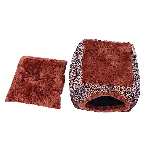 VERDANVERSE 1 Stück Katzenbett Gemütliche Katzen und Kleine Hundeunterkunft Reversible Kuschelhöhle mit Fleece Matte Für Innen und Außenbereich Leopardenmuster Zufällig VERDANVERSE 1 Stück Katzenbett Gemütliche Katzen und Kleine Hundeunterkunft Reversible Kuschelhöhle mit Fleece Matte Für Innen und Außenbereich Leopardenmuster Zufällig von VERDANVERSE