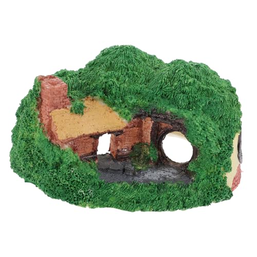 VERDANVERSE 1 Stück Landschaftsdekoration Aquarium versteck Aquarium Zubehör Reptilien Versteckhaus Dekorationen für Aquarien Gecko schleichtiere Höhlenornament Kleines Reptilienversteck Green VERDANVERSE 1 Stück Landschaftsdekoration Aquarium versteck Aquarium Zubehör Reptilien Versteckhaus Dekorationen für Aquarien Gecko schleichtiere Höhlenornament Kleines Reptilienversteck Green von VERDANVERSE