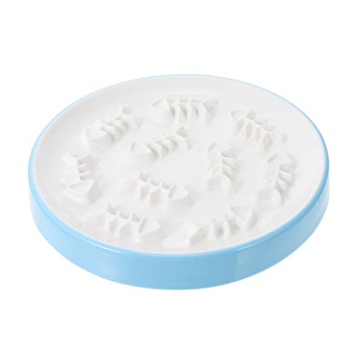 VERDANVERSE 1 Stück Langsame Lebensmittelschale und Teller Schlüssel Schüssel Haustiernapf Hund Flache Katzenschale langsamer Futternapf für Welpen Keramik -Haustierschale Pet Feeder Bowl Blau VERDANVERSE 1 Stück Langsame Lebensmittelschale und Teller Schlüssel Schüssel Haustiernapf Hund Flache Katzenschale langsamer Futternapf für Welpen Keramik -Haustierschale Pet Feeder Bowl Blau von VERDANVERSE