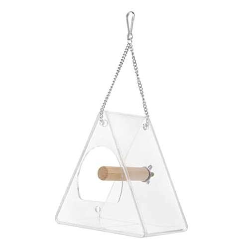 VERDANVERSE 1 Stück Pet Bird Feeder im Freien Futterspender Vogelfutterdeck Samen hängende Vogelhäuschen klein hängender Fressnapf Futternapf für Vögel Vogelfütterer Acryl Weiß VERDANVERSE 1 Stück Pet Bird Feeder im Freien Futterspender Vogelfutterdeck Samen hängende Vogelhäuschen klein hängender Fressnapf Futternapf für Vögel Vogelfütterer Acryl Weiß von VERDANVERSE