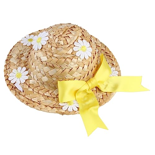 VERDANVERSE 1 Stück Strohhut Für Haustiere Blumen- Kappe Katzen-Partyhut Hallo Sonne Im Freien Körperpflege Katzenhüte Katzengeburtstagshüte Gewebte Pelziges Kostüm Hüte Für Hunde Klein Zeigen VERDANVERSE 1 Stück Strohhut Für Haustiere Blumen- Kappe Katzen-Partyhut Hallo Sonne Im Freien Körperpflege Katzenhüte Katzengeburtstagshüte Gewebte Pelziges Kostüm Hüte Für Hunde Klein Zeigen von VERDANVERSE