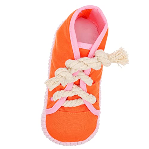 VERDANVERSE 1 Stück Tierschuhe Welpenzahnen zäh lustig Kauspielzeug für Haustier Welpenspielzeug Beißspielzeug Welpe zahnspielzeug für welpen Hund Kauspielzeug Hund Stoff Orange VERDANVERSE 1 Stück Tierschuhe Welpenzahnen zäh lustig Kauspielzeug für Haustier Welpenspielzeug Beißspielzeug Welpe zahnspielzeug für welpen Hund Kauspielzeug Hund Stoff Orange von VERDANVERSE
