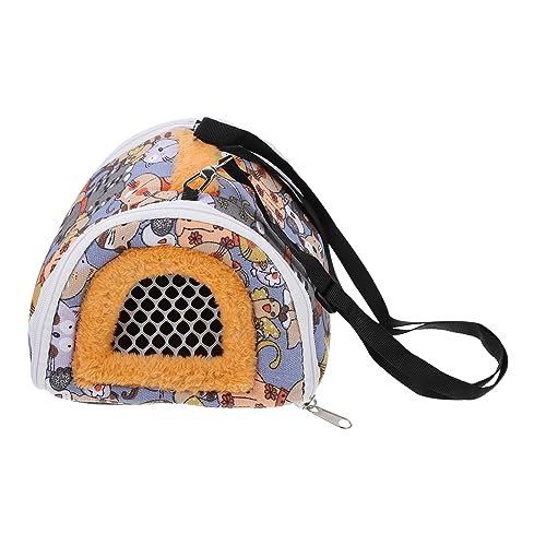 VERDANVERSE 1 Stück Tragbare Hamster Tragetasche für Outdoor Reisen Haustier Transportbeutel für Kleine Tiere Wie Meerschweinchen Chinchilla und Igel Atmungsaktives Pflegeleichtes Material VERDANVERSE 1 Stück Tragbare Hamster Tragetasche für Outdoor Reisen Haustier Transportbeutel für Kleine Tiere Wie Meerschweinchen Chinchilla und Igel Atmungsaktives Pflegeleichtes Material von VERDANVERSE