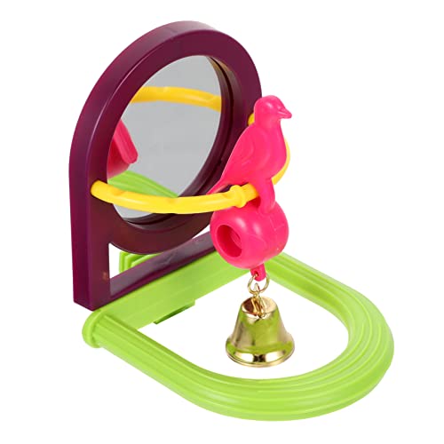 VERDANVERSE 1 Stück Vogelkäfig Lustiges Haustierspielzeug Vogel Papageien Papageienspielzeug Stand klein bunt Kauspielzeugpapagei Papageienspielständer Glasspiegel Zufällige Farbe VERDANVERSE 1 Stück Vogelkäfig Lustiges Haustierspielzeug Vogel Papageien Papageienspielzeug Stand klein bunt Kauspielzeugpapagei Papageienspielständer Glasspiegel Zufällige Farbe von VERDANVERSE