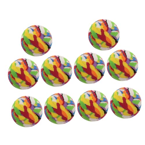 VERDANVERSE 10 Stück Kugel Aus Eva-Schaum Ball Haustier Katze Camouflage VERDANVERSE 10 Stück Kugel Aus Eva-Schaum Ball Haustier Katze Camouflage von VERDANVERSE