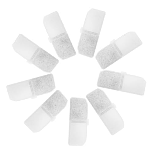 VERDANVERSE 10 Stück Teiliges Aktivkohle Filter für Haustier Trinkbrunnen Langlebiger Wasserfilter mit Ionenaustauscher und Vliesstoff Entfernt Gerüche und Verunreinigungen Geeignet für Katzen VERDANVERSE 10 Stück Teiliges Aktivkohle Filter für Haustier Trinkbrunnen Langlebiger Wasserfilter mit Ionenaustauscher und Vliesstoff Entfernt Gerüche und Verunreinigungen Geeignet für Katzen von VERDANVERSE