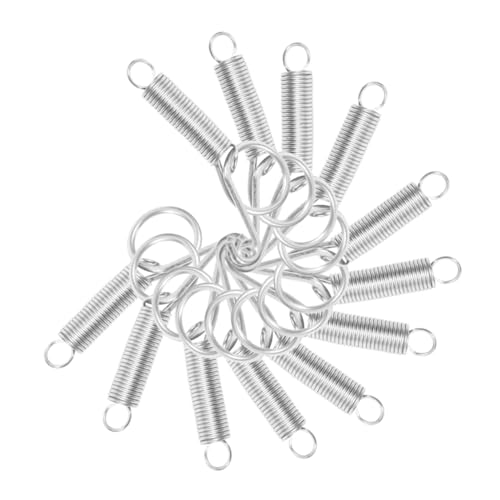 VERDANVERSE 12 Stück Federhaken Für Kaninchenkäfigtüren Rostfreier Käfigdraht Käfigfederriegel Käfigtürhaken Riegelkette Wachtel Kaninchenkäfig Clips Bunny Blocker Liner Silberfarbener VERDANVERSE 12 Stück Federhaken Für Kaninchenkäfigtüren Rostfreier Käfigdraht Käfigfederriegel Käfigtürhaken Riegelkette Wachtel Kaninchenkäfig Clips Bunny Blocker Liner Silberfarbener von VERDANVERSE
