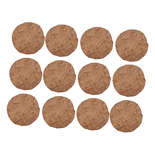 VERDANVERSE 12stücke Teilige Vogel Nest Matte Eier Matte Gras Vogel Zucht Zubehör Atmungsaktiv Und Waschbar Für Tauben Und Andere Vögel Eier Schutz Nest Zubehör von VERDANVERSE