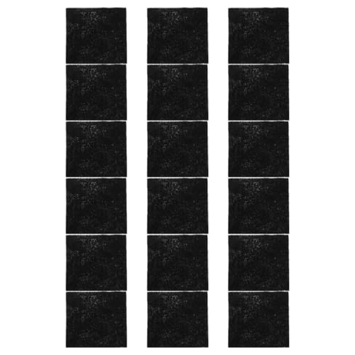 VERDANVERSE 18 Stück Katzenstreuboxfilter Filterpad für Katzentoilette Filter-Ersatzkissen Aktivkohlefilter Aktivierte Kohlenstofffilterpolster Kohlenstofffolie Schwarz VERDANVERSE 18 Stück Katzenstreuboxfilter Filterpad für Katzentoilette Filter-Ersatzkissen Aktivkohlefilter Aktivierte Kohlenstofffilterpolster Kohlenstofffolie Schwarz von VERDANVERSE