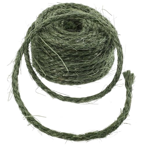 VERDANVERSE 1Rolle Katzenkratzbaum Sisal Hanfseil Ersatzseil für Kratzmöbel für DIY Reparaturen und Katzenkratzbretter Langlebig und von VERDANVERSE