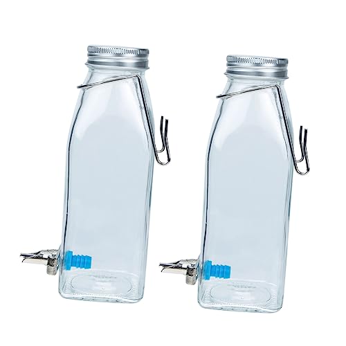 VERDANVERSE 1Satz Wasserspender Auslaufsichere Hängende Wasserflasche für Kleine Haustiere für Nager aus Hochwertigem Material zu Bedienen VERDANVERSE 1Satz Wasserspender Auslaufsichere Hängende Wasserflasche für Kleine Haustiere für Nager aus Hochwertigem Material zu Bedienen von VERDANVERSE