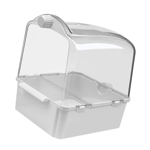 VERDANVERSE 1Stück Vogelbadewanne für Haustiere Praktische Badewanne mit Wasserinjektor für Wellensittiche und Andere VERDANVERSE 1Stück Vogelbadewanne für Haustiere Praktische Badewanne mit Wasserinjektor für Wellensittiche und Andere von VERDANVERSE