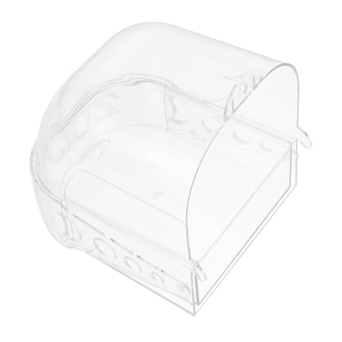 VERDANVERSE 1Stück Vogelbadewanne für Papageien Wandmontierbares Bad für Vögel Transparentes Duschbecken für Wellensittiche und Andere Kleine Vögel Leicht zu Montieren VERDANVERSE 1Stück Vogelbadewanne für Papageien Wandmontierbares Bad für Vögel Transparentes Duschbecken für Wellensittiche und Andere Kleine Vögel Leicht zu Montieren von VERDANVERSE