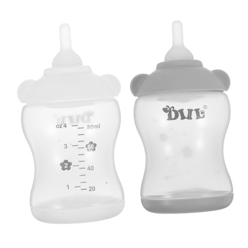 VERDANVERSE 2 STÜCK Nippel für Welpen und Kätzchen Tragbare Milchflasche für Neugeborene für Reisen und Outdoor von VERDANVERSE