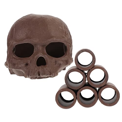 VERDANVERSE 2 Stück Aquarium Tontopf Panzer Fischschmuck Für Aquarien Empfindlich Höhlen Aquarium Höhle Tank Zucht Aquarium Ornamente Klein Tischaquarienhöhle Kompakte Aquarienhöhle von VERDANVERSE