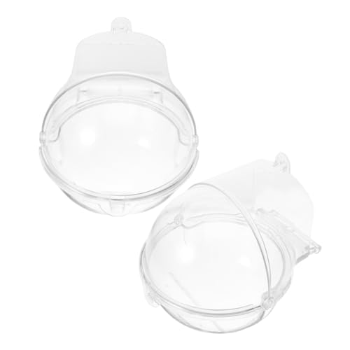 VERDANVERSE 2 Stück Badewanne Vogelbad Vogeltränke aus Kunststoff Badebox für Papageien Birdie Käfig Vogeltränke Dusche Brunnen Vogeltränkebecken Kleiner Vogelduschenwürfel Plastik Transparent VERDANVERSE 2 Stück Badewanne Vogelbad Vogeltränke aus Kunststoff Badebox für Papageien Birdie Käfig Vogeltränke Dusche Brunnen Vogeltränkebecken Kleiner Vogelduschenwürfel Plastik Transparent von VERDANVERSE