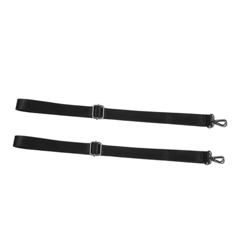 VERDANVERSE 2 Stück Beingurte für Pferdedecken Ersatz der Beingurte für die Pferdedecke Deckenriemen Beine schnappen Gamasche Gaich Pferdebeingurte Umhängeriemen Einstellbare Gurte Nylon Black von VERDANVERSE