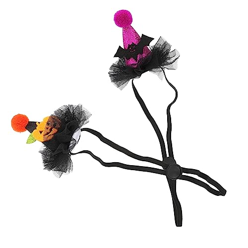 VERDANVERSE 2 Stück Fledermaushut weihnachtsdeko Kostümhut für Haustier Haustierkürbishut Katzenkopfschmuck Katzen Halloween Kostüm Katze dekorative Kopfbedeckung Leinen gemischt VERDANVERSE 2 Stück Fledermaushut weihnachtsdeko Kostümhut für Haustier Haustierkürbishut Katzenkopfschmuck Katzen Halloween Kostüm Katze dekorative Kopfbedeckung Leinen gemischt von VERDANVERSE