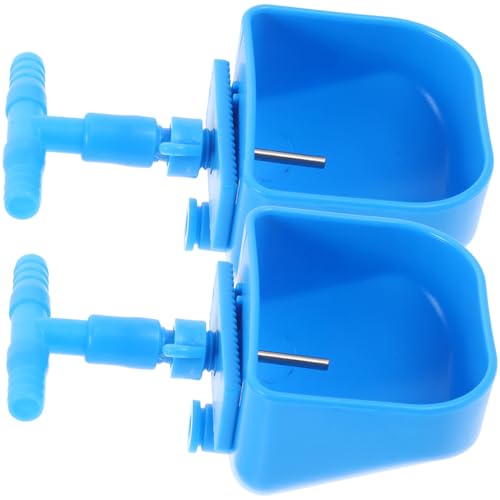 VERDANVERSE 2 Stück Kaninchen Wasserspender Automatischer Wasserfeeder für Kaninchen Befestigbarer Wassernapf für Käfige Praktisch Leicht für Kaninchenhaltung von VERDANVERSE