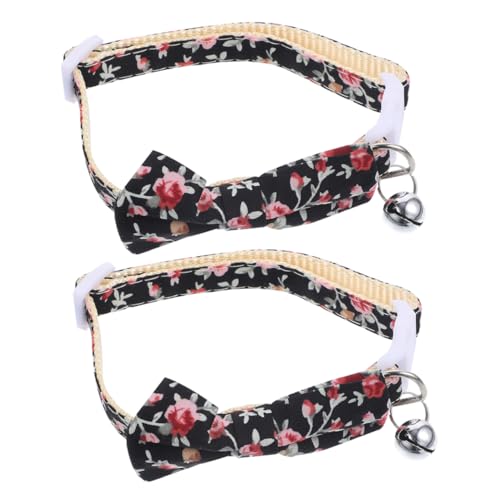 VERDANVERSE 2 Stück Katzenhalsband Katze mit Glocke Name Hochzeit Haustier Katze hundehalsband Kätzchenkragen Katzenhalsbänder Kätzchen Bowtie Kragen Katzenzubehör Polyester-Nylon VERDANVERSE 2 Stück Katzenhalsband Katze mit Glocke Name Hochzeit Haustier Katze hundehalsband Kätzchenkragen Katzenhalsbänder Kätzchen Bowtie Kragen Katzenzubehör Polyester-Nylon von VERDANVERSE
