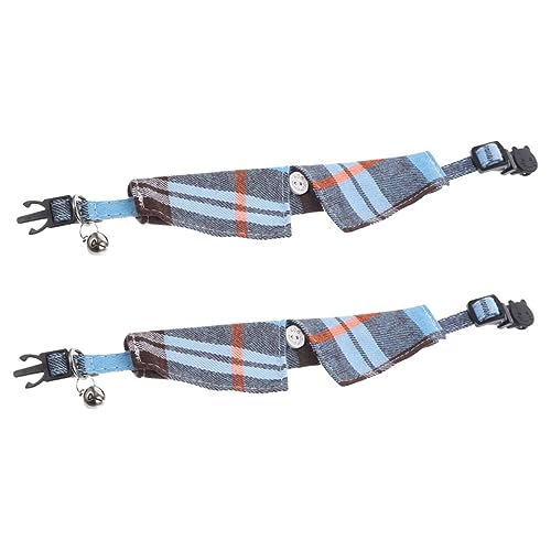 VERDANVERSE 2 Stück Katzenhalsband mit Glöckchen Verstellbares Dekoratives Karomuster für Katzen für Partys und Besondere Anlässe Sicher und Auffällig VERDANVERSE 2 Stück Katzenhalsband mit Glöckchen Verstellbares Dekoratives Karomuster für Katzen für Partys und Besondere Anlässe Sicher und Auffällig von VERDANVERSE