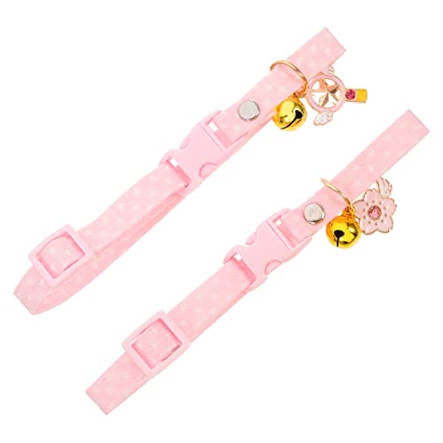 VERDANVERSE 2 Stück Kragenanhänger Haustier für Katzenkragenglocken Schild Junge Katzenhalsband Kleiner Katzenkragen Glocke für das Katzenhalsband für Katze Baumwolle Polyester VERDANVERSE 2 Stück Kragenanhänger Haustier für Katzenkragenglocken Schild Junge Katzenhalsband Kleiner Katzenkragen Glocke für das Katzenhalsband für Katze Baumwolle Polyester von VERDANVERSE