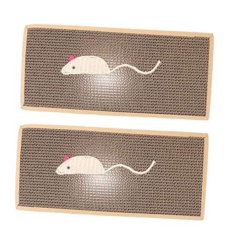 VERDANVERSE 2 Stück Krallenschleifspielzeug für Katzen Katzenspielzeug Kratzen Pads katzenbedarf katzenkratzmatte Pfote Kratzspielzeug für Katzen Kratzunterlage für Katze Wellpapier Dark Brown VERDANVERSE 2 Stück Krallenschleifspielzeug für Katzen Katzenspielzeug Kratzen Pads katzenbedarf katzenkratzmatte Pfote Kratzspielzeug für Katzen Kratzunterlage für Katze Wellpapier Dark Brown von VERDANVERSE