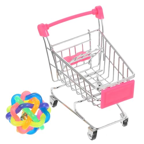 VERDANVERSE 2 Stück Papagei Kauspielzeug Teiliges Mini Einkaufswagen mit Bunter Rattanball Vogelspielzeug für Sittiche Papageien Intelligenztraining und Zufällige Farbe VERDANVERSE 2 Stück Papagei Kauspielzeug Teiliges Mini Einkaufswagen mit Bunter Rattanball Vogelspielzeug für Sittiche Papageien Intelligenztraining und Zufällige Farbe von VERDANVERSE