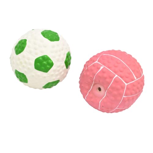 VERDANVERSE 2 Stück Teiliges Latex Hundespielzeug Beißfest Elastische Quietschbälle Grün Langlebige Kauspielzeuge für Welpen und Kleine Hunde für Interaktives Spiel und Training VERDANVERSE 2 Stück Teiliges Latex Hundespielzeug Beißfest Elastische Quietschbälle Grün Langlebige Kauspielzeuge für Welpen und Kleine Hunde für Interaktives Spiel und Training von VERDANVERSE