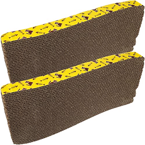 VERDANVERSE 2 Stück kratzbaum für Katzen katzenkratzmatte kratzmatte für Katzen cat Toy Kratzer Kratzbäume für Wohnungskatzen auswechselbares Kratzbrett -Kratzunterlage Wellpapier VERDANVERSE 2 Stück kratzbaum für Katzen katzenkratzmatte kratzmatte für Katzen cat Toy Kratzer Kratzbäume für Wohnungskatzen auswechselbares Kratzbrett -Kratzunterlage Wellpapier von VERDANVERSE