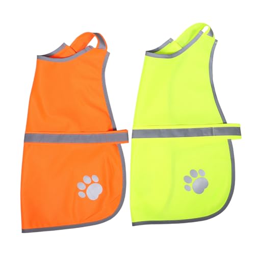 VERDANVERSE 2 Teilige Sichtbarkeit – Für Outdoor Reflektorwesten Spaziergänge Bei Nacht Atmungsaktives Design Fluoreszierende Hunde/Haustier Hochjacke Aktivitäten Ihres Hundes VERDANVERSE 2 Teilige Sichtbarkeit – Für Outdoor Reflektorwesten Spaziergänge Bei Nacht Atmungsaktives Design Fluoreszierende Hunde/Haustier Hochjacke Aktivitäten Ihres Hundes von VERDANVERSE