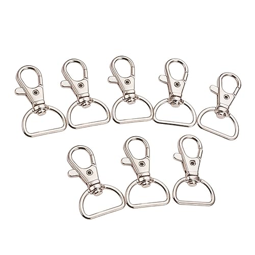 VERDANVERSE 20 Packungen Teiliges Karabiner aus Legiertem Metall Drehbare Clips für Hundemarken Schlüsselanhänger DIY Schmuck und Bastelprojekte Vielseitig Einsetzbar für Anhänger VERDANVERSE 20 Packungen Teiliges Karabiner aus Legiertem Metall Drehbare Clips für Hundemarken Schlüsselanhänger DIY Schmuck und Bastelprojekte Vielseitig Einsetzbar für Anhänger von VERDANVERSE