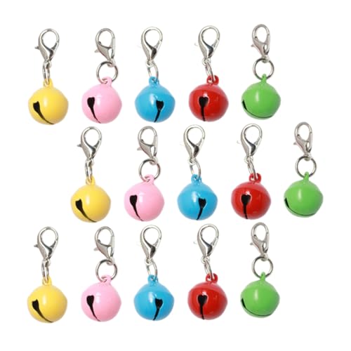 VERDANVERSE 20 Stück Teiliges Buntes Metall glöckchen Haustierhalsbänder Langlebige DIY Anhänger mit Klarem Klang als Katzen Hundehalsband Zubehör Farbenfrohe Jingle Bell Anhänger VERDANVERSE 20 Stück Teiliges Buntes Metall glöckchen Haustierhalsbänder Langlebige DIY Anhänger mit Klarem Klang als Katzen Hundehalsband Zubehör Farbenfrohe Jingle Bell Anhänger von VERDANVERSE