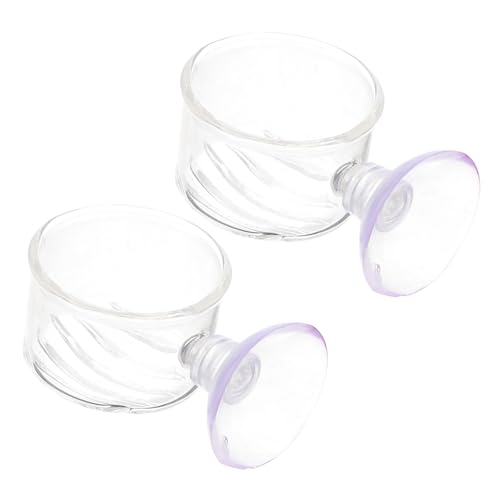 VERDANVERSE 2Stücke Aquarium Futterspender Transparenter Futterhalter Starkem Sauger für Fischfütterung für Aquarien und Terrarien VERDANVERSE 2Stücke Aquarium Futterspender Transparenter Futterhalter Starkem Sauger für Fischfütterung für Aquarien und Terrarien von VERDANVERSE
