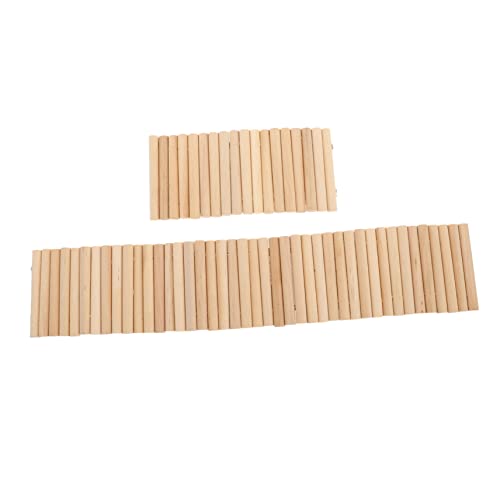 VERDANVERSE 2stücke Holzrahmen-Spielzeug Für Hamster Klettermöglichkeit Aktivitätsspielzeug Hamsterleiter Holzzaun Für Haustiere Kleintier-Spielzeug Zum Klettern Und Kaumaterial von VERDANVERSE