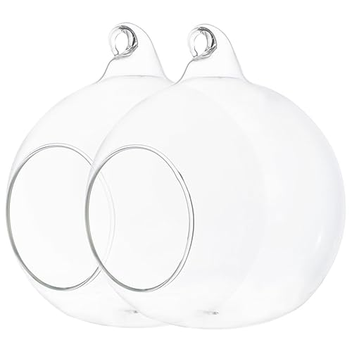 VERDANVERSE 2stücke Kühlenest Für Kleintiere Aus Glas Geeignet Für Hamster Meerschweinchen Igel Und Ratten Transparentes Design Für Komfort Und Privatsphäre Schlafhaus Und Spielzeug Für von VERDANVERSE