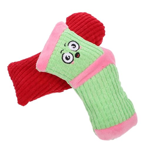VERDANVERSE 2Stücke Plüsch Interaktive Quietschsocken für Welpen Langlebiges Sicheres Training und Positiver Verhaltensänderung VERDANVERSE 2Stücke Plüsch Interaktive Quietschsocken für Welpen Langlebiges Sicheres Training und Positiver Verhaltensänderung von VERDANVERSE