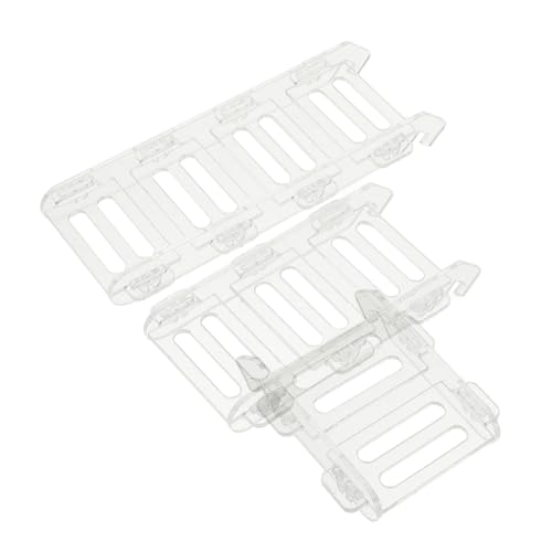 VERDANVERSE 3 Stück Hamster- Meerschweinchen-beißspielzeug Labyrinth Junge Katzenspielzeug Welpe Protokoll Pfote Chinchilla-kletterspielzeug Konstruktionsspielzeug Acryl Transparent von VERDANVERSE