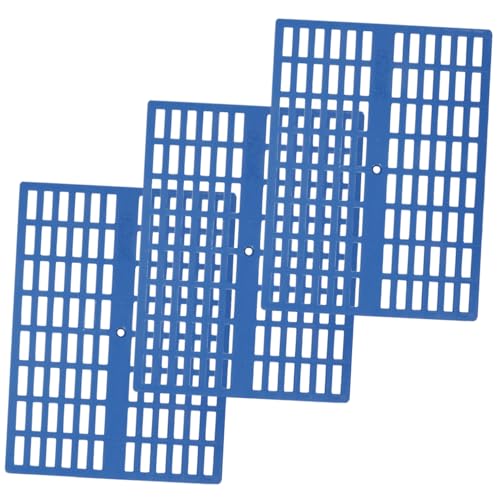 VERDANVERSE 3 Stück Kaninchenkäfigpedal Hamster Plüsch Coop Wurf Drinnen Bodenbelag Für Kaninchenkäfige Stall Nagetier Unterlage Käfigeinlagen Für Meerschweinchen Haustier Heu Blue Abs VERDANVERSE 3 Stück Kaninchenkäfigpedal Hamster Plüsch Coop Wurf Drinnen Bodenbelag Für Kaninchenkäfige Stall Nagetier Unterlage Käfigeinlagen Für Meerschweinchen Haustier Heu Blue Abs von VERDANVERSE