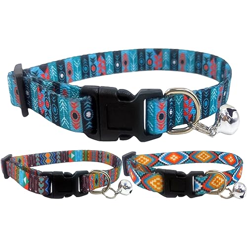 VERDANVERSE 3 Stück Katzenkragen Kätzchen Welpe Hundehalsband Name im Freien Haustier Glocke Kätzchen Verstellbarer Kragen verstellbare Welpenhalsbänder kleines Welpenhalsband Metall VERDANVERSE 3 Stück Katzenkragen Kätzchen Welpe Hundehalsband Name im Freien Haustier Glocke Kätzchen Verstellbarer Kragen verstellbare Welpenhalsbänder kleines Welpenhalsband Metall von VERDANVERSE