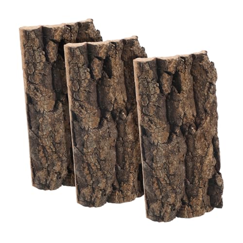 VERDANVERSE 3 Stück Korkrinde für Terrarium Natürlicher Hintergrund für Reptilien und Aquarien Dekorationsmaterial für Pflanzenwand Pflegeleicht VERDANVERSE 3 Stück Korkrinde für Terrarium Natürlicher Hintergrund für Reptilien und Aquarien Dekorationsmaterial für Pflanzenwand Pflegeleicht von VERDANVERSE